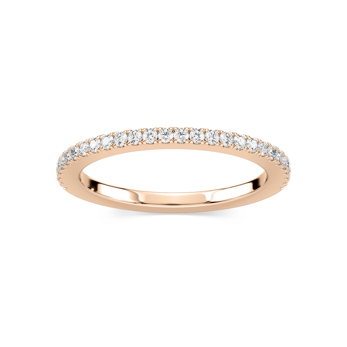 Hope 1/5 ctw Round Lab Grown Diamond Four Prong Wedding Band