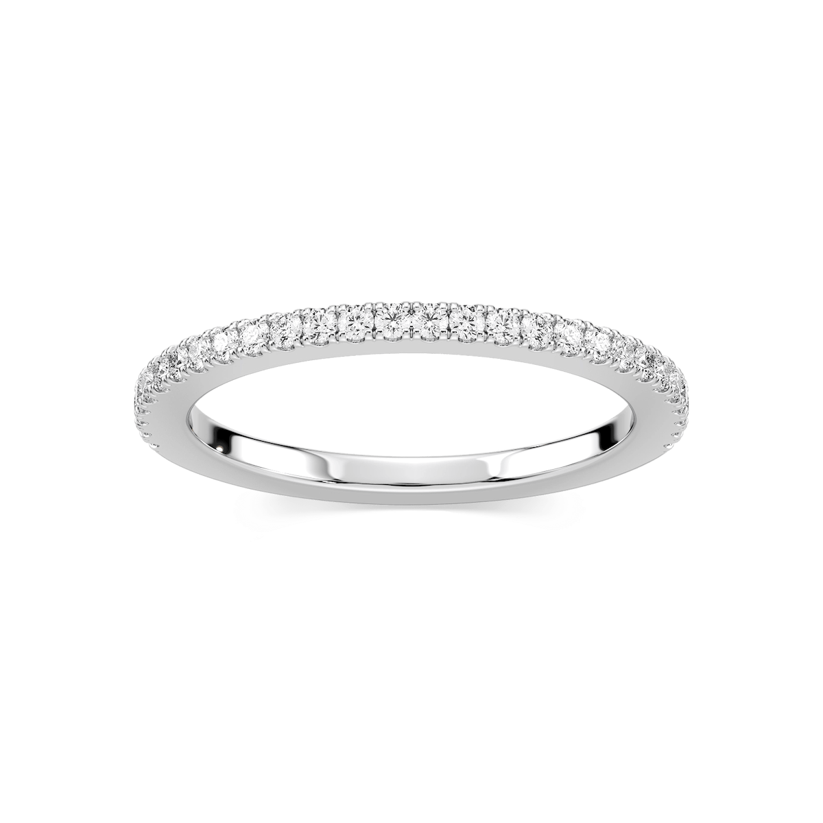 Hope 1/5 ctw Round Lab Grown Diamond Four Prong Wedding Band