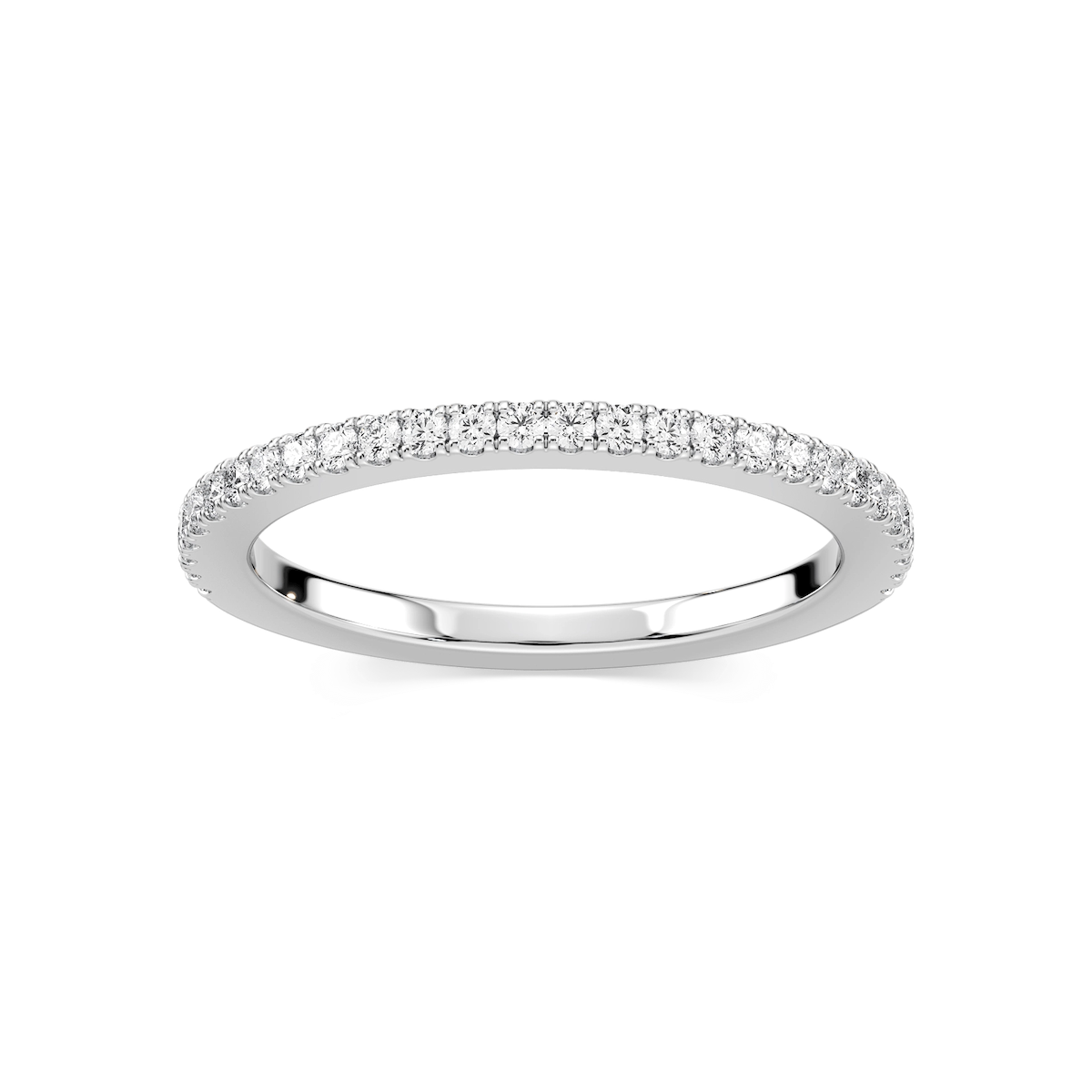 Hope 1/5 ctw Round Lab Grown Diamond Four Prong Wedding Band