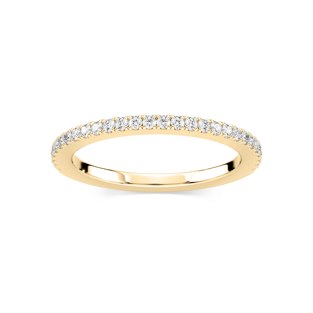 Hope 1/5 ctw Round Lab Grown Diamond Four Prong Wedding Band