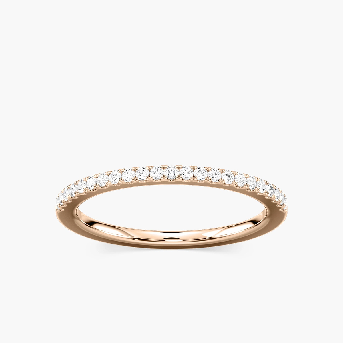 Eliana 1/6 ctw Round Lab Grown Diamond Pave Stackable Band