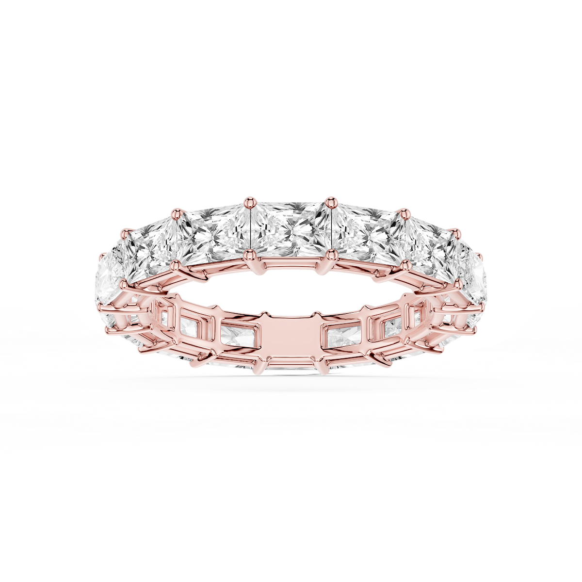 Juliet Radiant Lab Grown Diamond East West Shared Prong Eternity Band