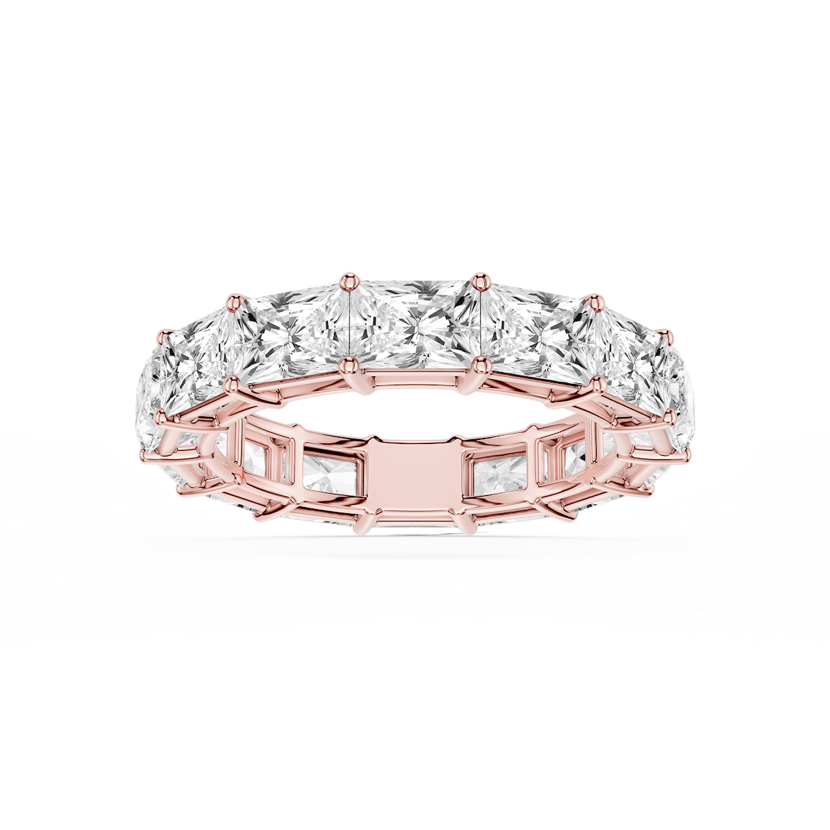 Juliet Radiant Lab Grown Diamond East West Shared Prong Eternity Band