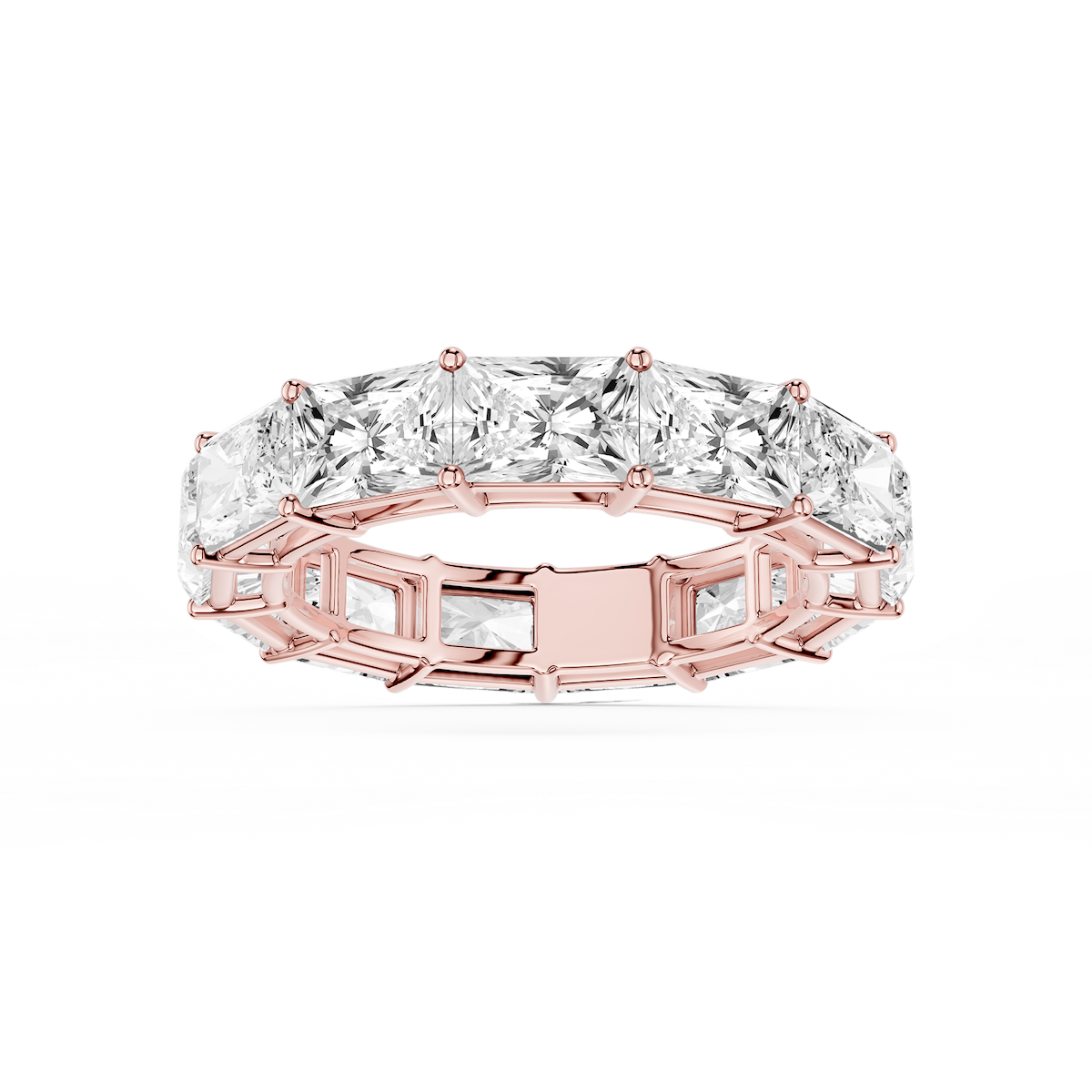 Juliet Radiant Lab Grown Diamond East West Shared Prong Eternity Band