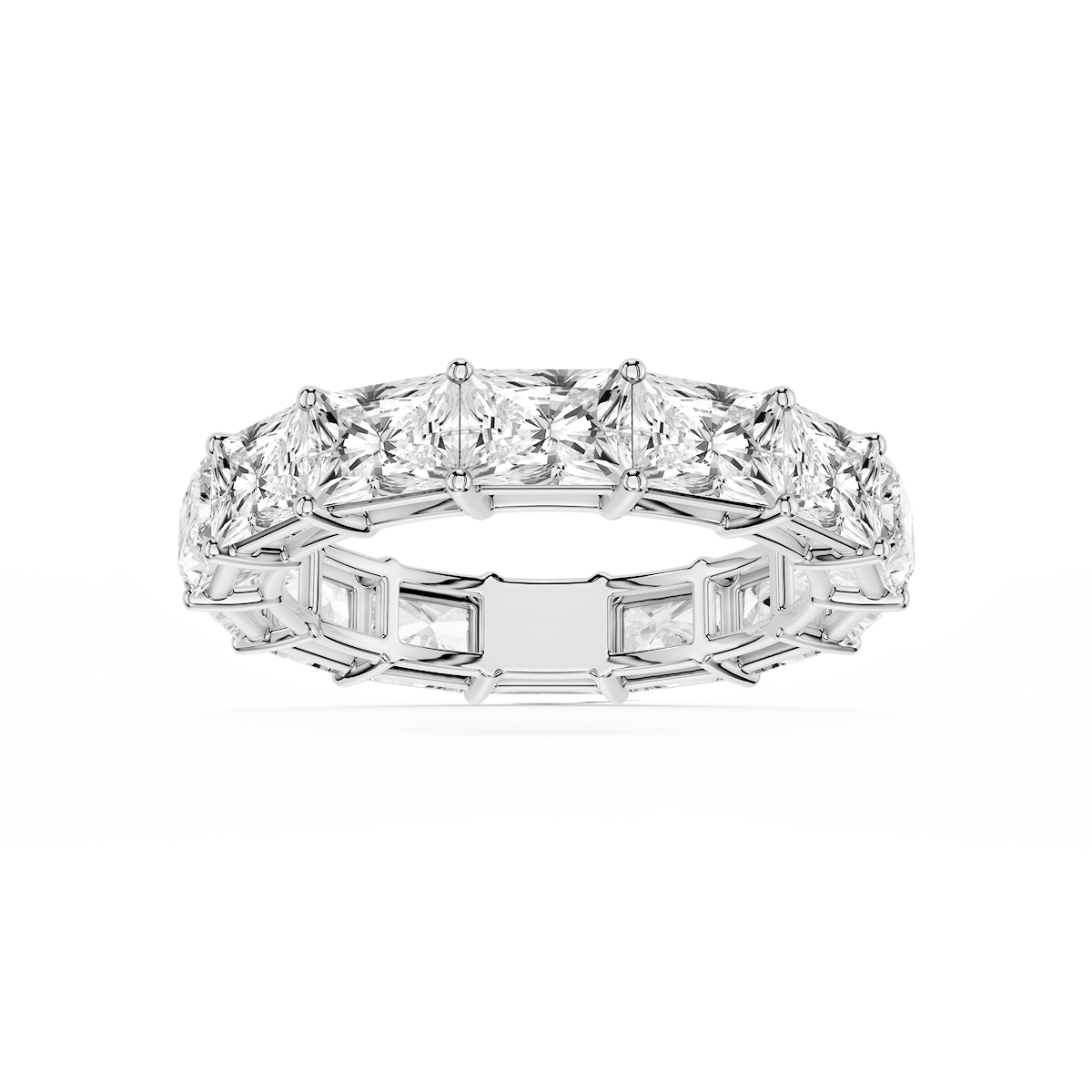 Juliet Radiant Lab Grown Diamond East West Shared Prong Eternity Band
