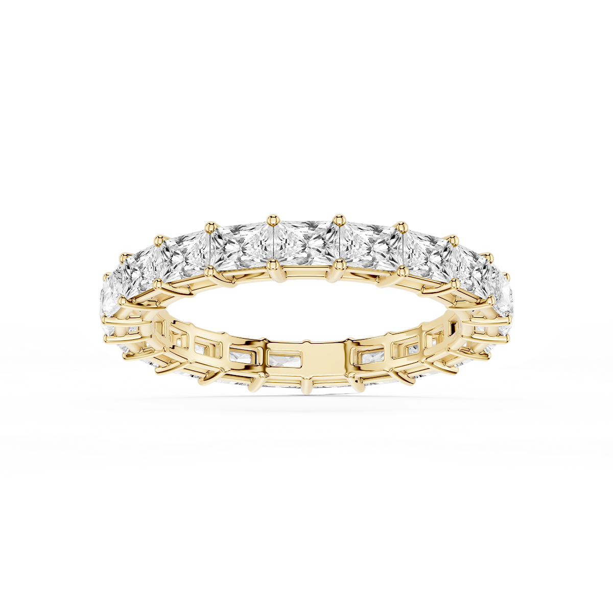 Juliet Radiant Lab Grown Diamond East West Shared Prong Eternity Band