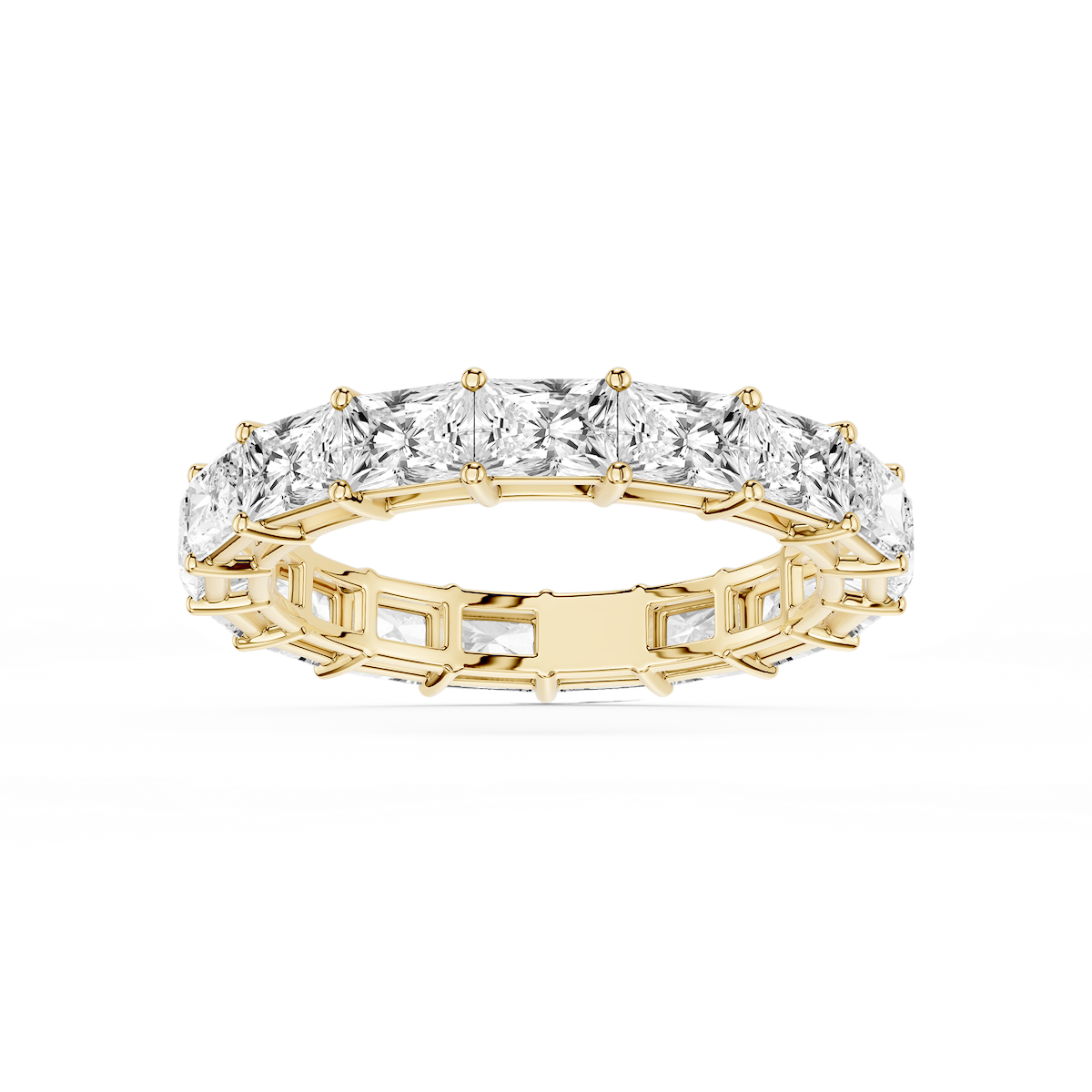 Juliet Radiant Lab Grown Diamond East West Shared Prong Eternity Band