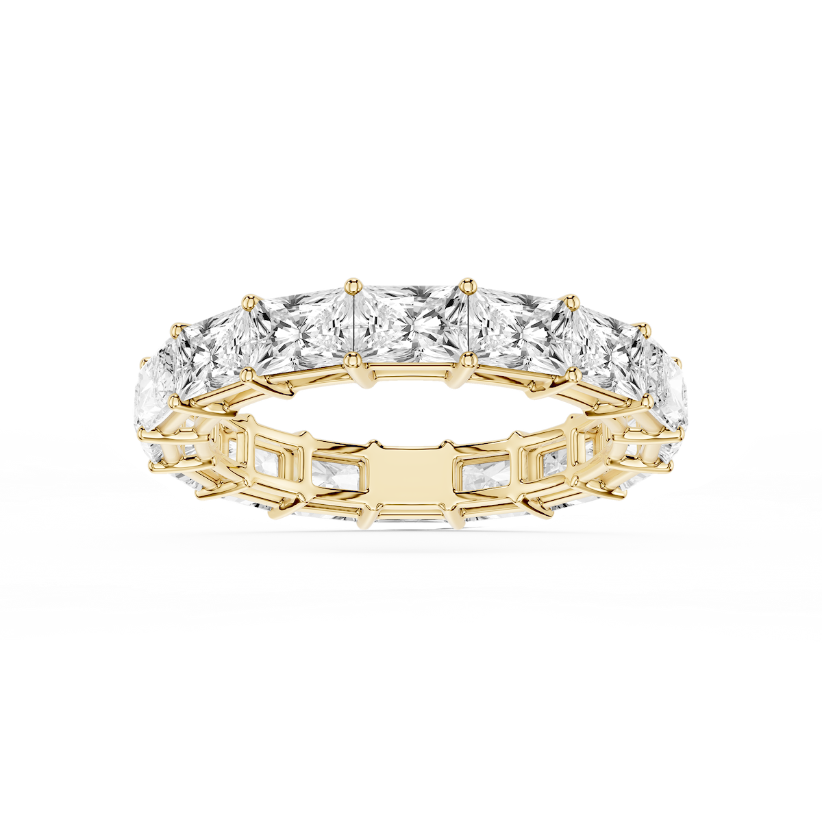 Juliet Radiant Lab Grown Diamond East West Shared Prong Eternity Band