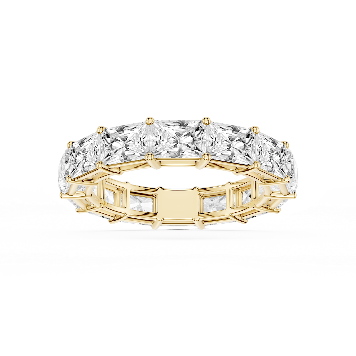 Juliet Radiant Lab Grown Diamond East West Shared Prong Eternity Band