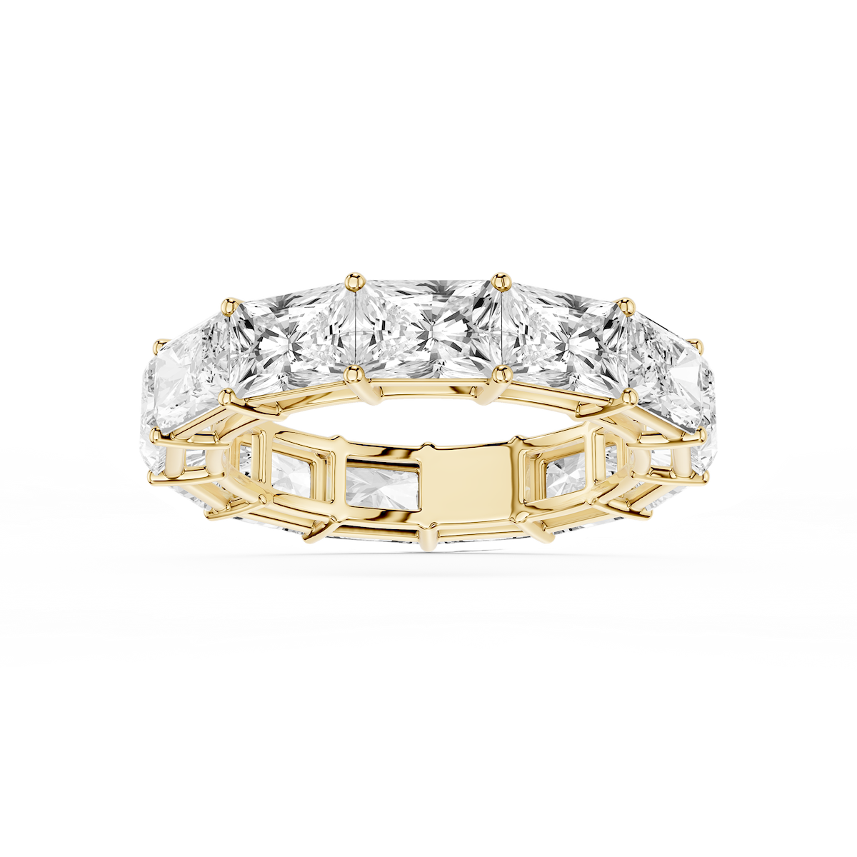 Juliet Radiant Lab Grown Diamond East West Shared Prong Eternity Band