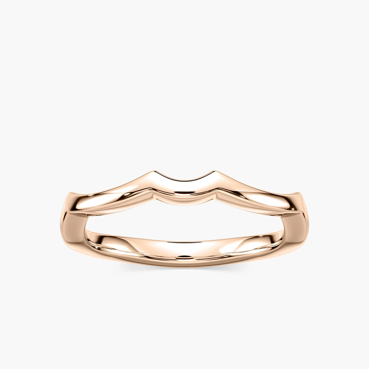 Karina 1.9mm Scalloped Curved Band