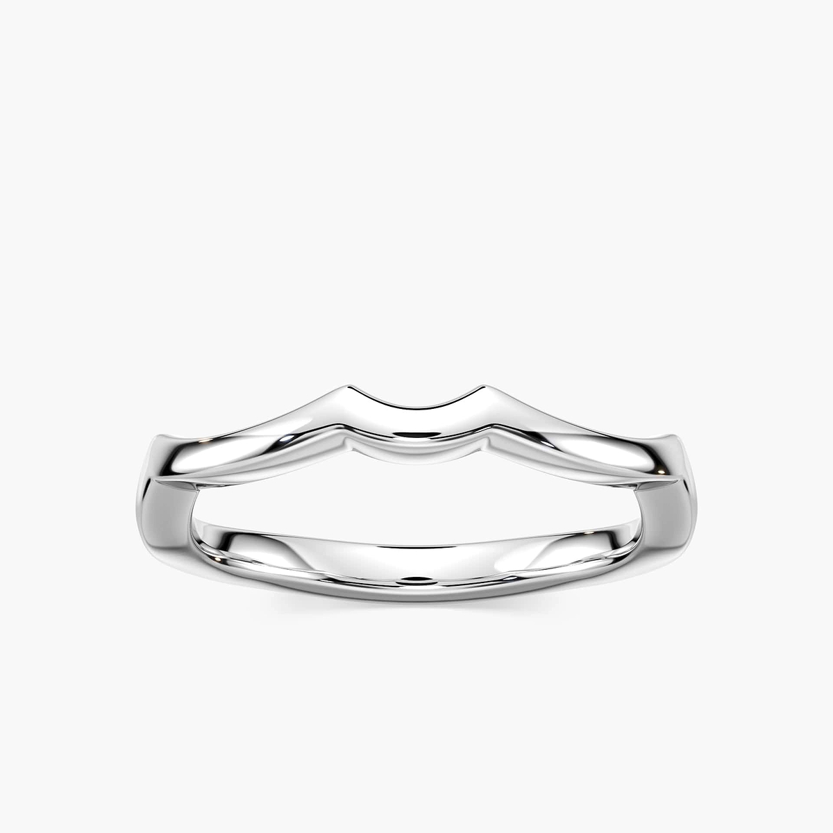 Karina 1.9mm Scalloped Curved Band