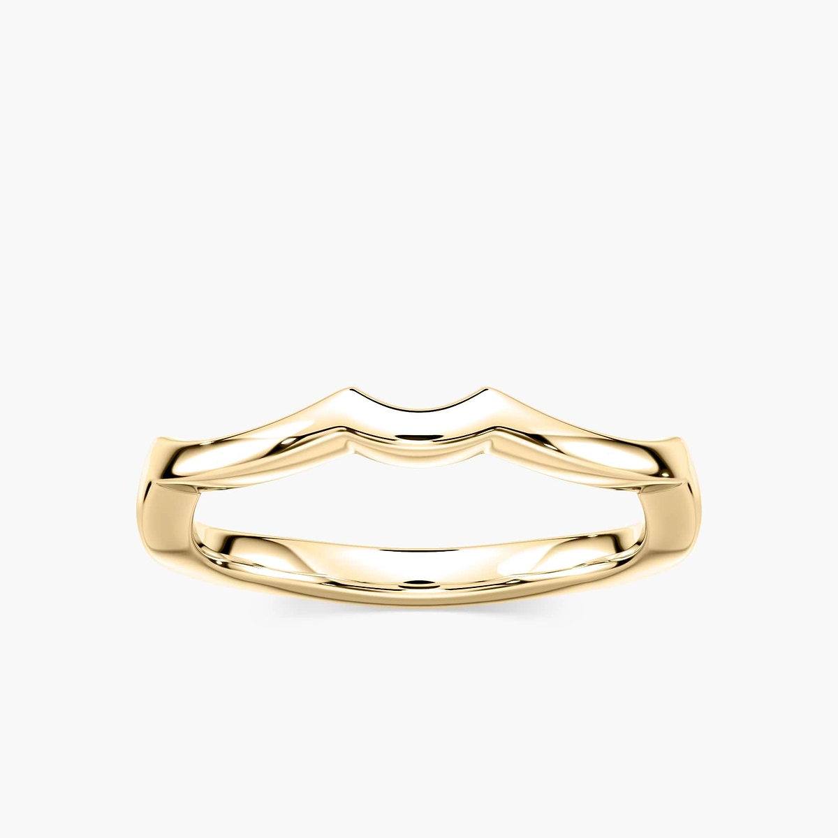 Karina 1.9mm Scalloped Curved Band