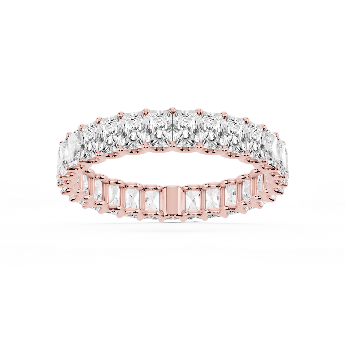 Kylie Radiant Lab Grown Diamond U-Prong Eternity Band
