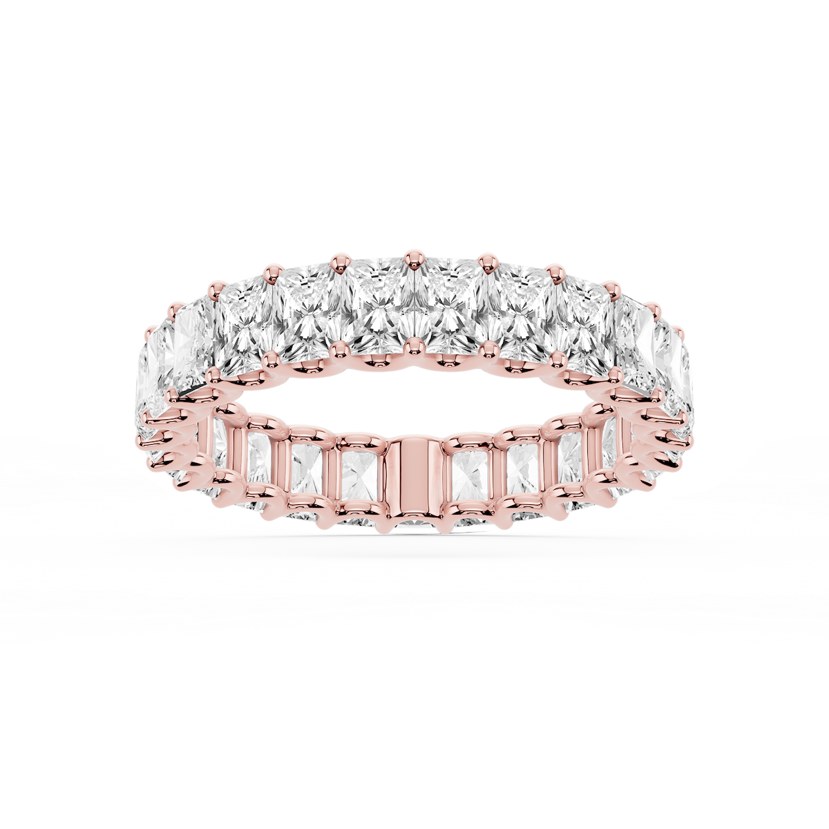 Kylie Radiant Lab Grown Diamond U-Prong Eternity Band