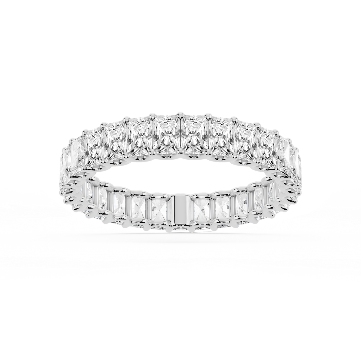 Kylie Radiant Lab Grown Diamond U-Prong Eternity Band