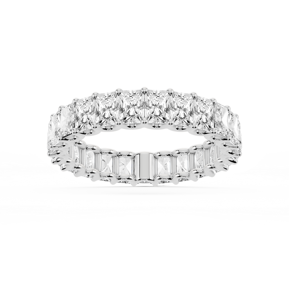 Kylie Radiant Lab Grown Diamond U-Prong Eternity Band