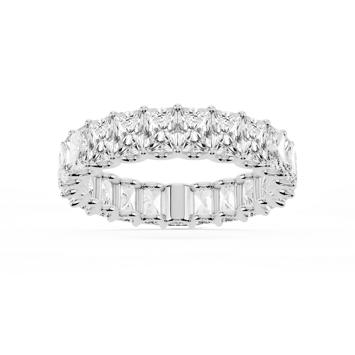 Kylie Radiant Lab Grown Diamond U-Prong Eternity Band