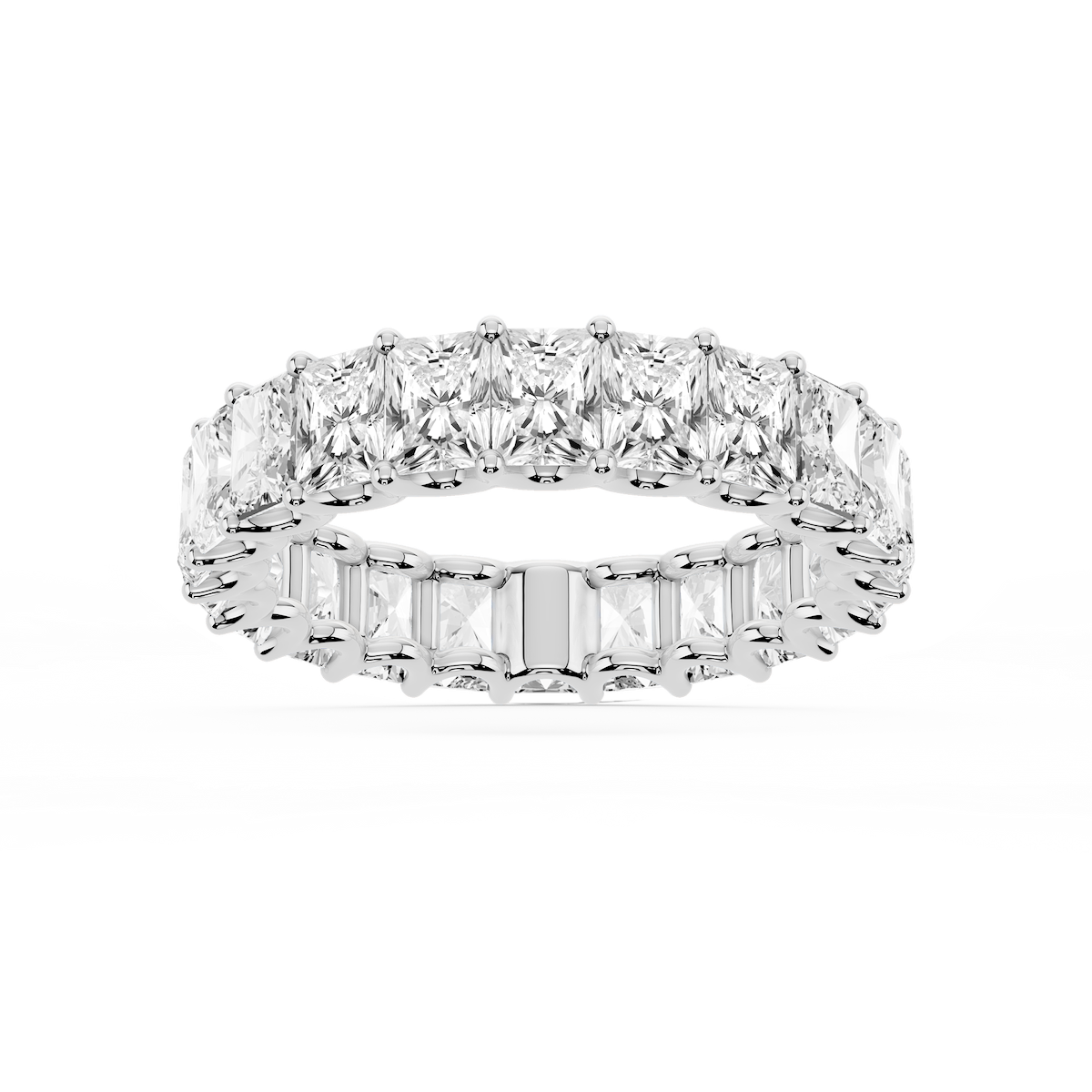 Kylie Radiant Lab Grown Diamond U-Prong Eternity Band
