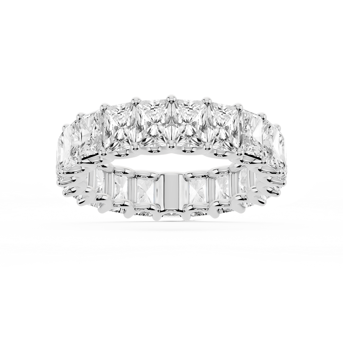 Kylie Radiant Lab Grown Diamond U-Prong Eternity Band