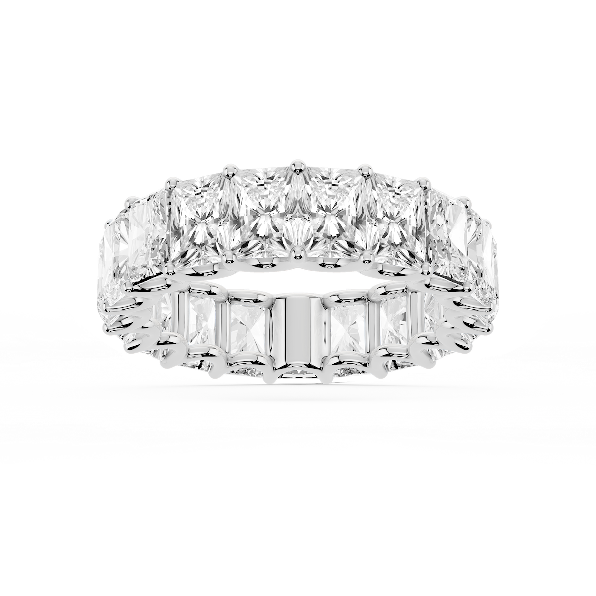 Kylie Radiant Lab Grown Diamond U-Prong Eternity Band
