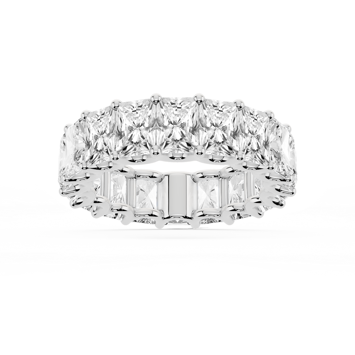 Kylie Radiant Lab Grown Diamond U-Prong Eternity Band