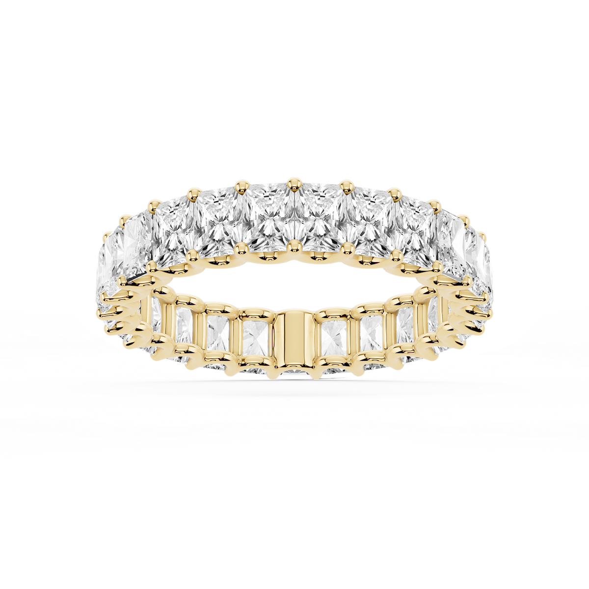 Kylie Radiant Lab Grown Diamond U-Prong Eternity Band
