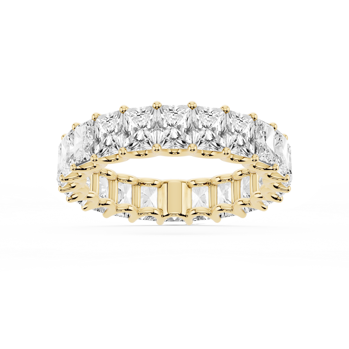 Kylie Radiant Lab Grown Diamond U-Prong Eternity Band
