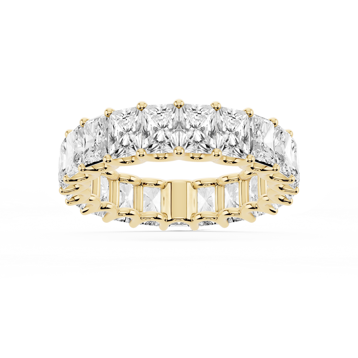 Kylie Radiant Lab Grown Diamond U-Prong Eternity Band