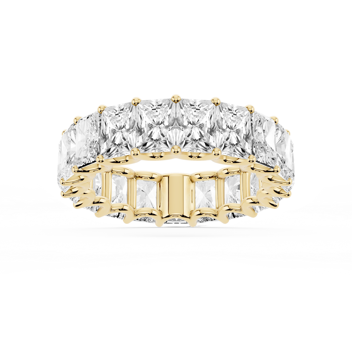 Kylie Radiant Lab Grown Diamond U-Prong Eternity Band