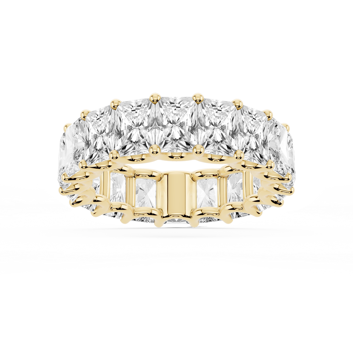 Kylie Radiant Lab Grown Diamond U-Prong Eternity Band
