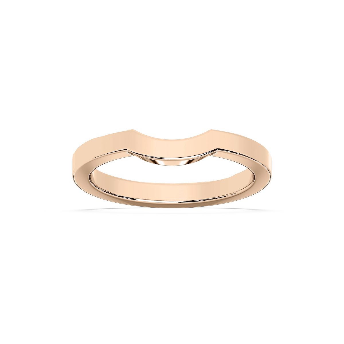 Lucy 2.4mm Plain Curved Band