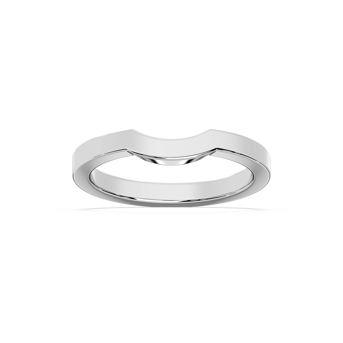 Lucy 2.4mm Plain Curved Band