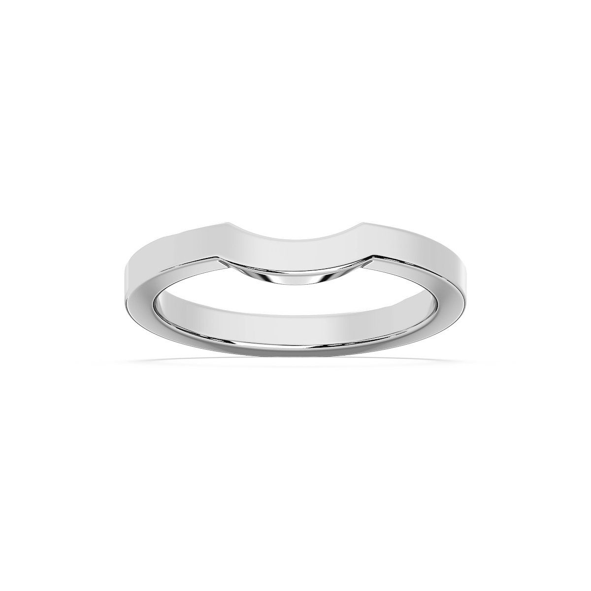 Lucy 2.4mm Plain Curved Band