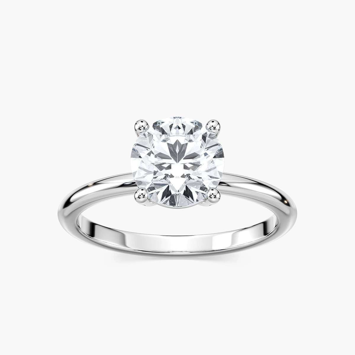 Maggie Lab Grown Diamond Claw Prong Solitaire Engagement Ring