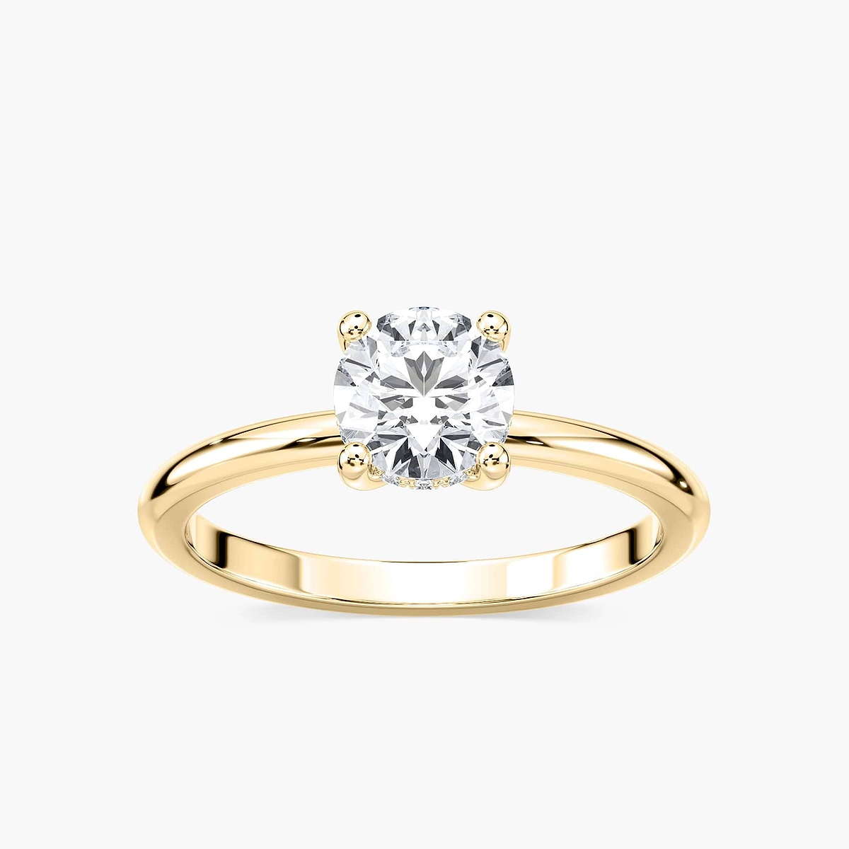 Millie Lab Grown Diamond Hidden Halo Engagement Ring