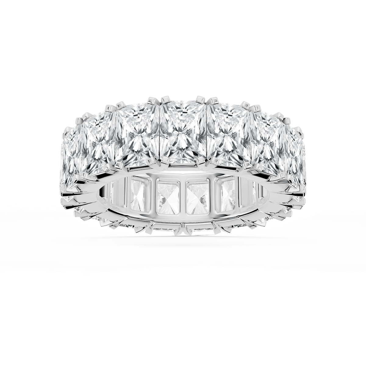 Morgan Radiant Lab Grown Diamond Classic Four Prong Eternity Band