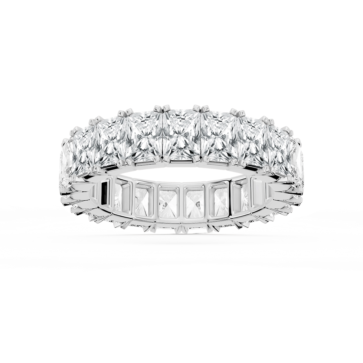 Morgan Radiant Lab Grown Diamond Classic Four Prong Eternity Band