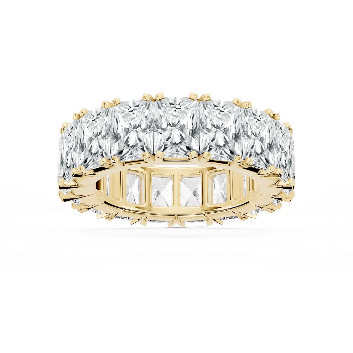 Morgan Radiant Lab Grown Diamond Classic Four Prong Eternity Band