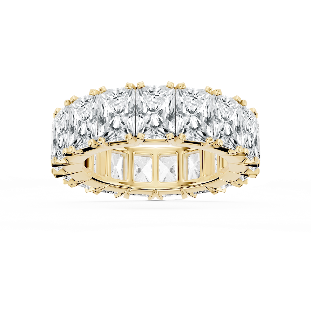 Morgan Radiant Lab Grown Diamond Classic Four Prong Eternity Band