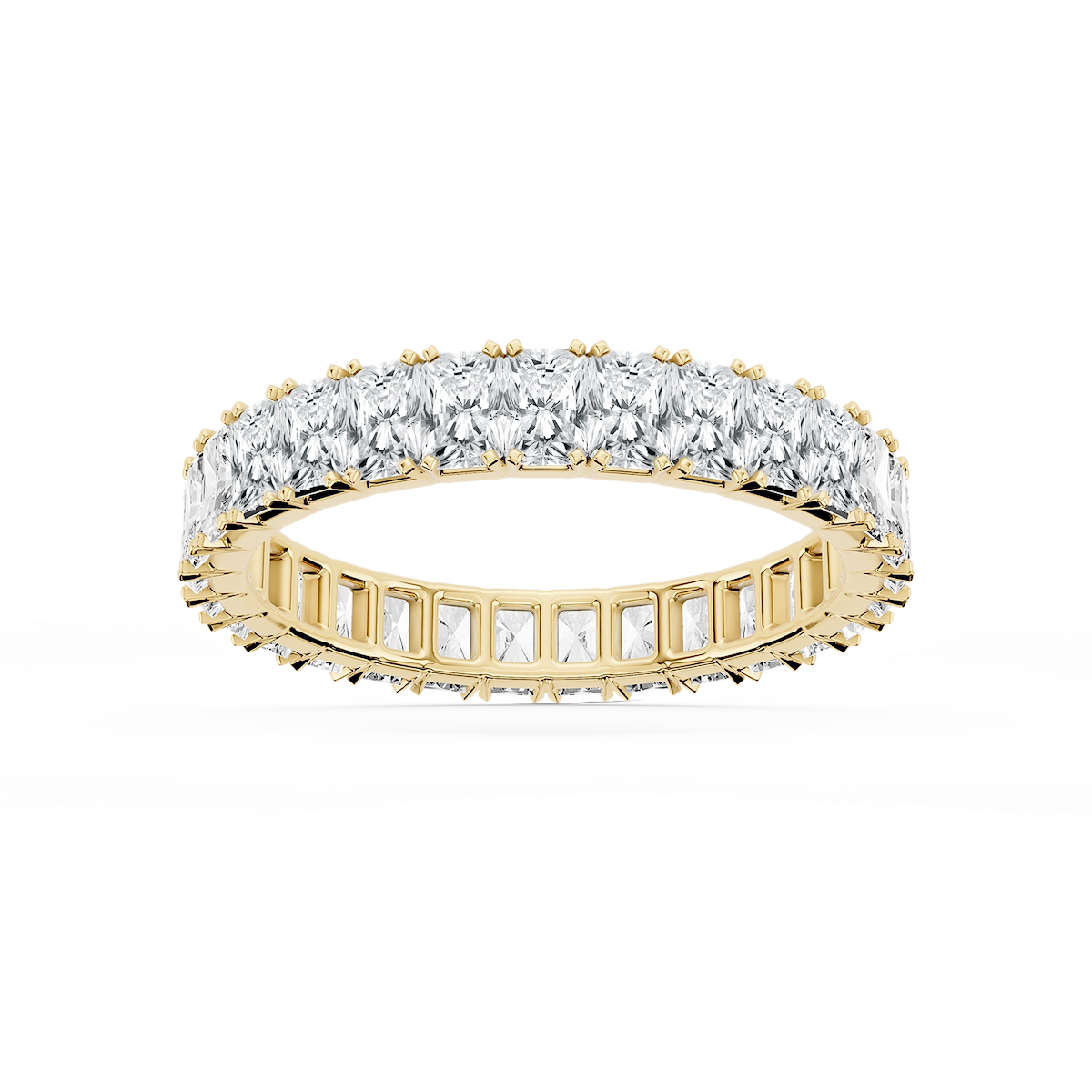Morgan Radiant Lab Grown Diamond Classic Four Prong Eternity Band
