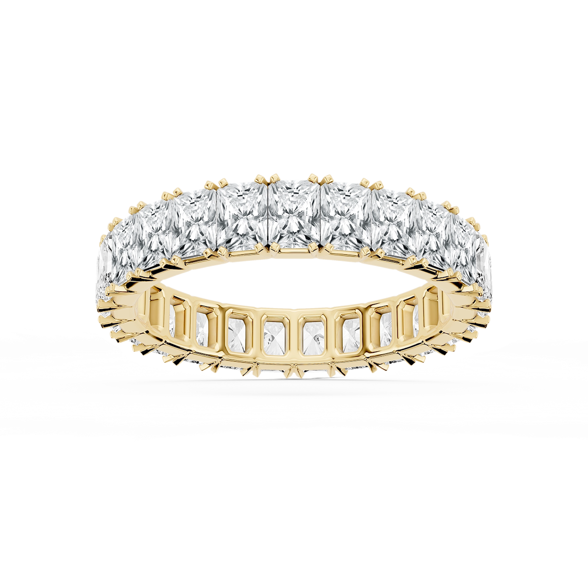 Morgan Radiant Lab Grown Diamond Classic Four Prong Eternity Band