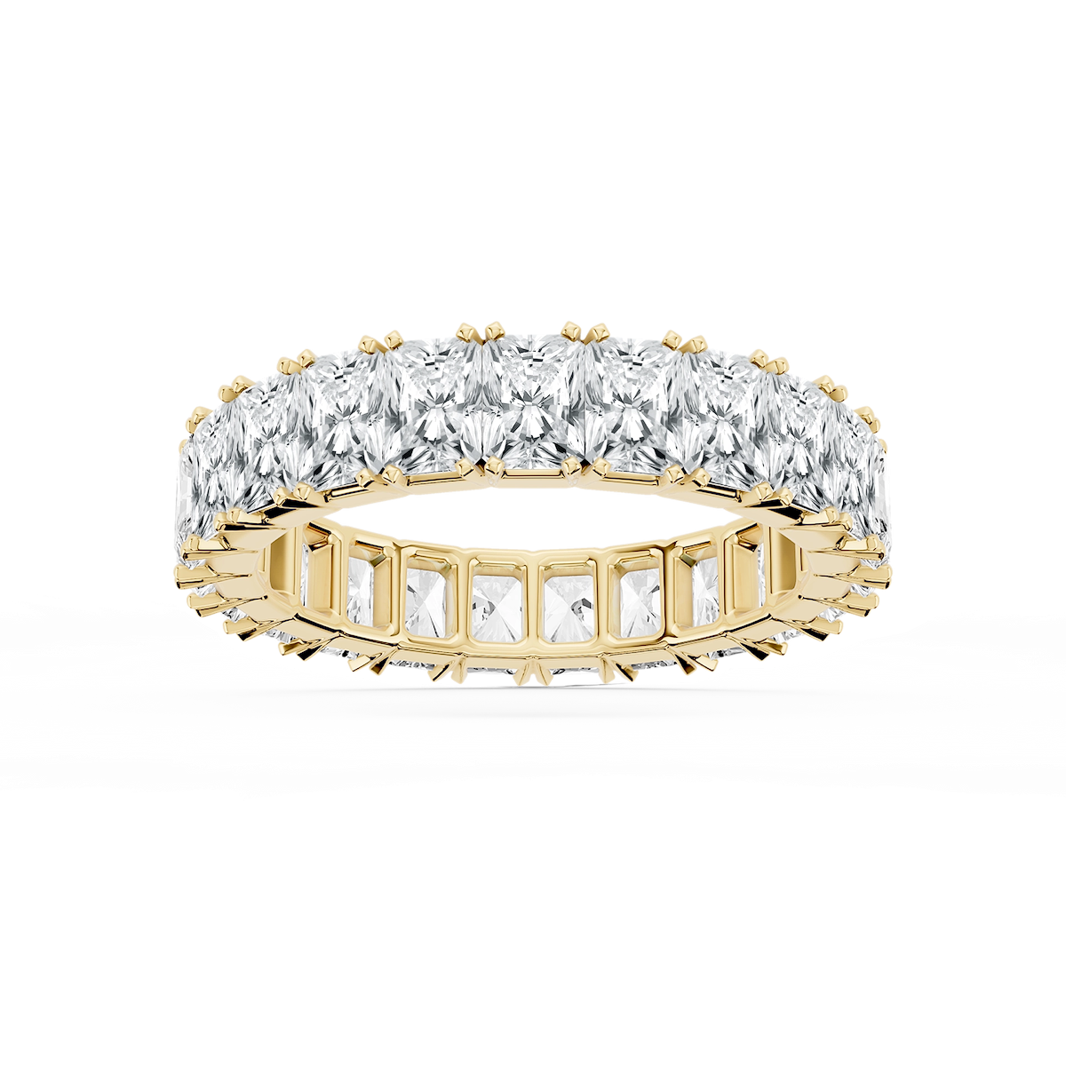 Morgan Radiant Lab Grown Diamond Classic Four Prong Eternity Band