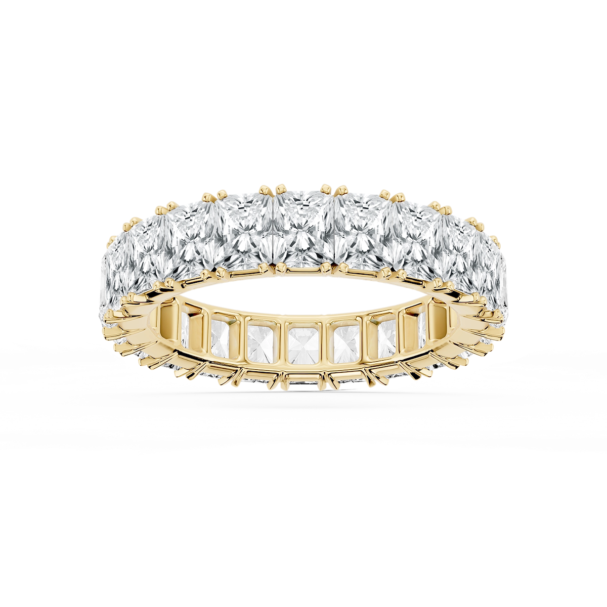 Morgan Radiant Lab Grown Diamond Classic Four Prong Eternity Band