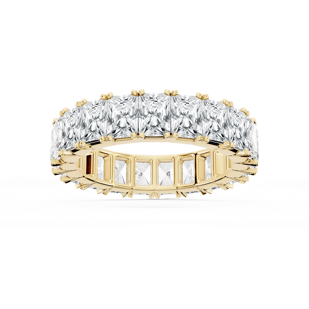 Morgan Radiant Lab Grown Diamond Classic Four Prong Eternity Band