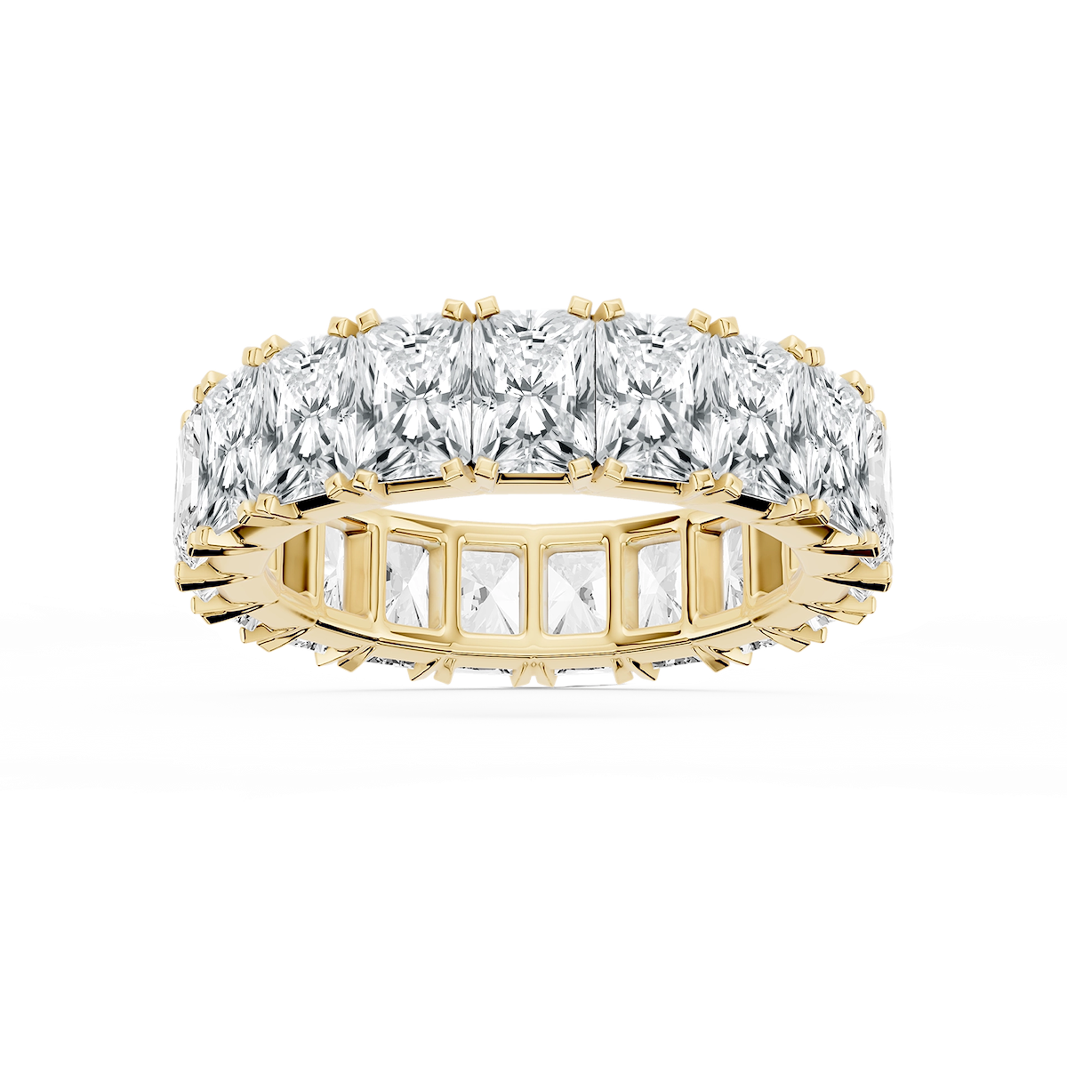 Morgan Radiant Lab Grown Diamond Classic Four Prong Eternity Band
