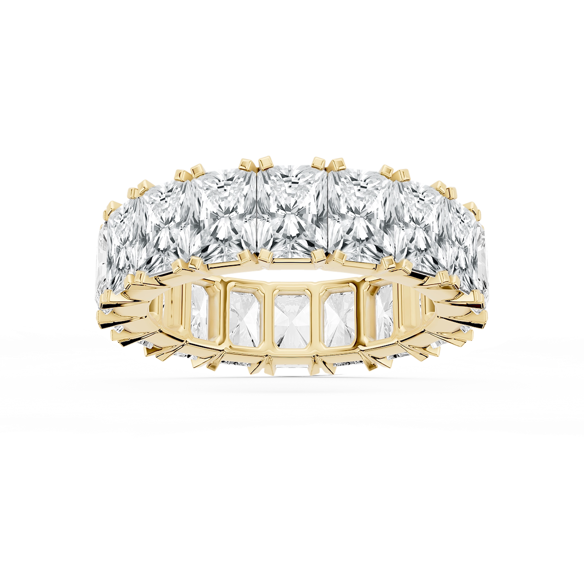 Morgan Radiant Lab Grown Diamond Classic Four Prong Eternity Band