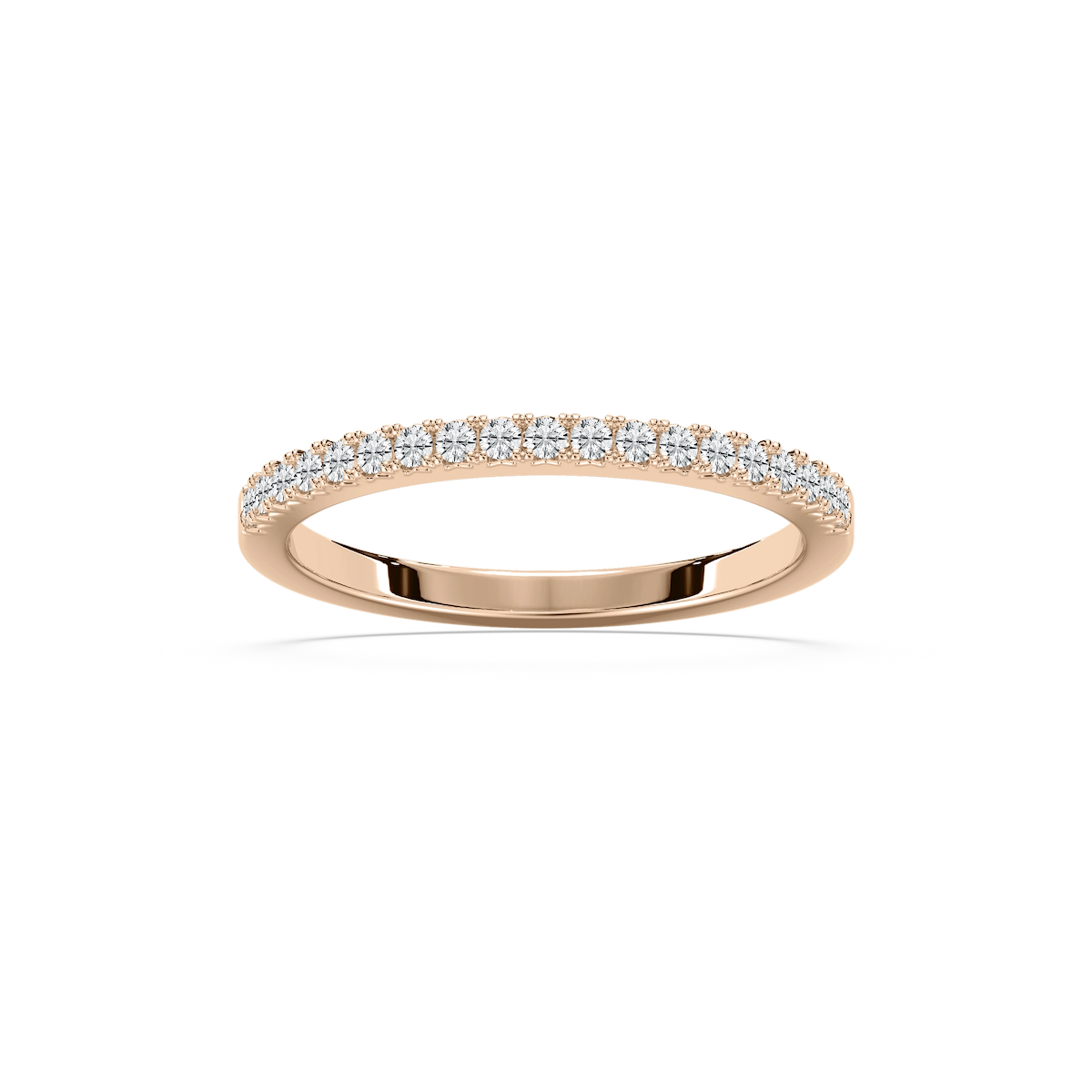 Khloe 1/3 ctw Round Lab Grown Diamond W Prong Wedding Band
