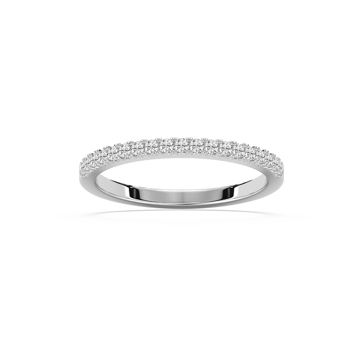 Khloe 1/3 ctw Round Lab Grown Diamond W Prong Wedding Band