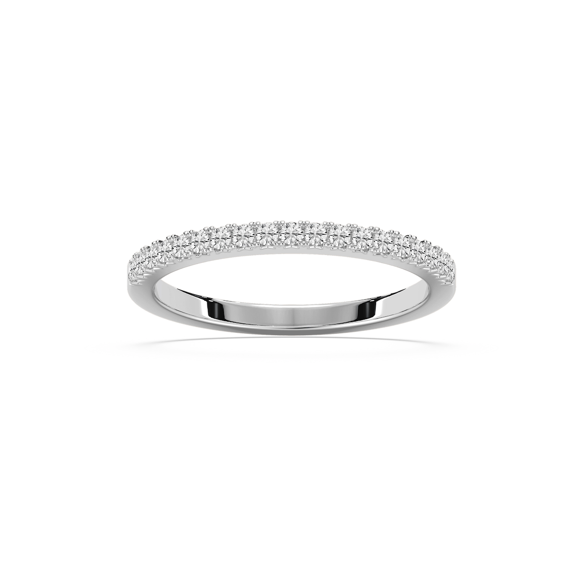 Khloe 1/3 ctw Round Lab Grown Diamond W Prong Wedding Band